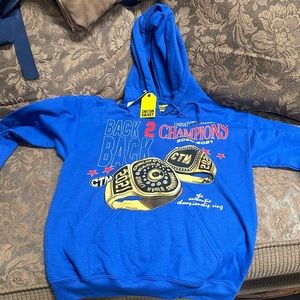 BNWT Chinatown Market B2B Champs Hoodie Blue Medium